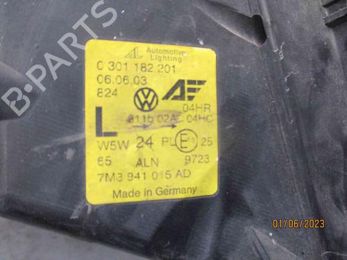 Left headlight VW SHARAN (7M8, 7M9, 7M6) 1.9 TDI | BP26625363C28 