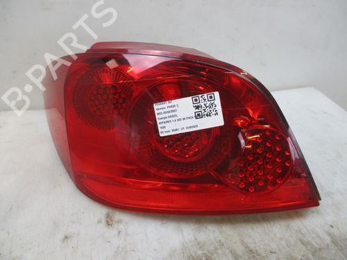 Used Left taillight PEUGEOT 307 (3A/C) 1.6 HDi (90 hp) 25135865