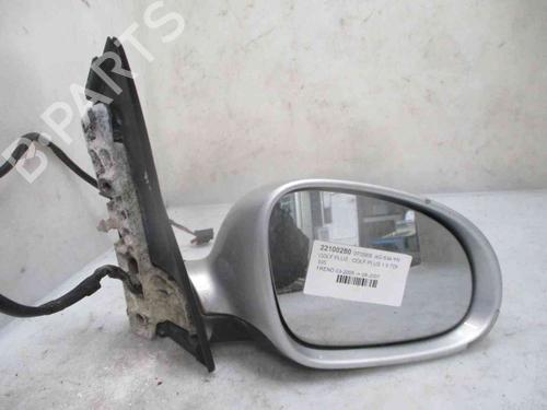 Used Right mirror VW GOLF PLUS V (5M1, 521) 1.4 16V (75 hp) 19737817