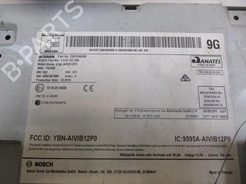 Display monitor NISSAN LEAF (ZE1) Electric | BP26639650C48