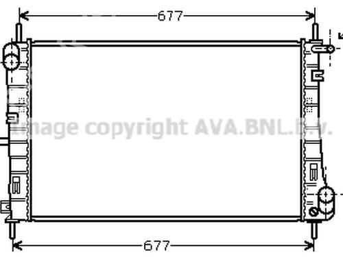 Water radiator FORD MONDEO III (B5Y)  | BP21819196M31 