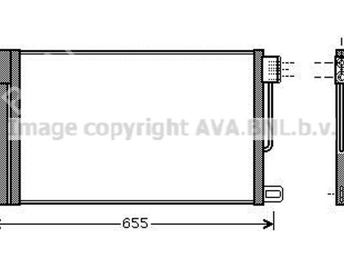 AC-Kondensator OPEL CORSA D (S07) [2006-2015]  26624579