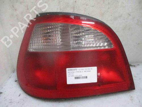 Used Left taillight RENAULT MEGANE I (BA0/1_) 1.4 16V (BA0D, BA1H, BA0W, BA10) (95 hp) 19737449