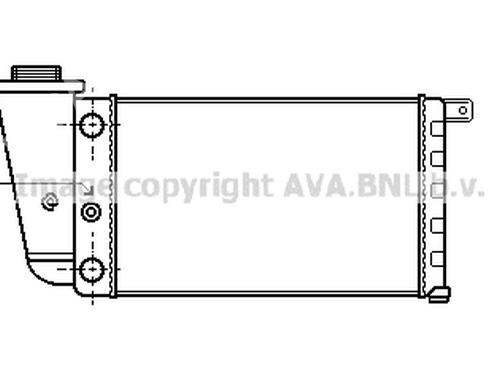 Water radiator FIAT PANDA (141_) 1000 | BP20201544M31 