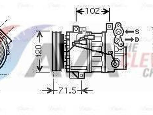 Used AC compressor AC compressor 38003018 38003018