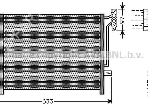 Used AC radiator BMW 3 (E46) 320 i (170 hp) 19736030
