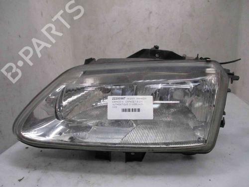 Used Left headlight VAUXHALL ASTRA Mk III (F) Estate (T92) 1.4 i (82 hp) 26624529
