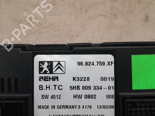 Climate control PEUGEOT 407 (6D_) 2.0 HDi 135 (6DRHRH, 6DRHRE, 6DRHRG, 6DRHRJ) | BP28309414I5 