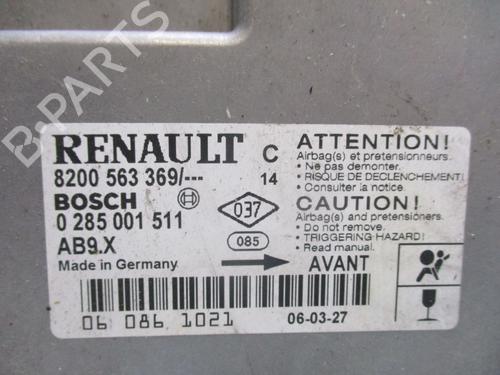 ECU airbags RENAULT CLIO III (BR0/1, CR0/1) 1.4 16V | BP26637541M53 