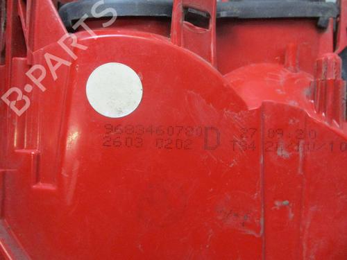 Right taillight PEUGEOT 3008 I MPV (0U_) 1.6 HDi | BP26637824C35 