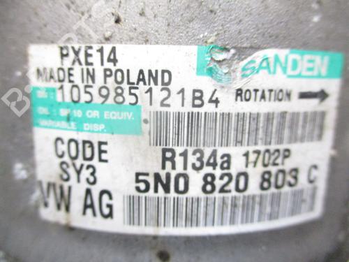 AC compressor SEAT LEON (1P1) 2.0 TDI | BP31691505M34 