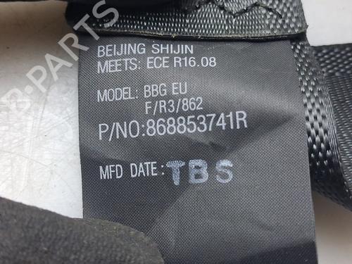Front left seatbelt DACIA SPRING EV (B6M1) | BP40273001I26 - Image 9