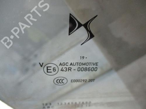Rear right door window DS DS 3 / DS 3 CROSSBACK (UR_, UC_, UJ_) 1.2 PureTech 130 (URHNSS) | BP32376010C21