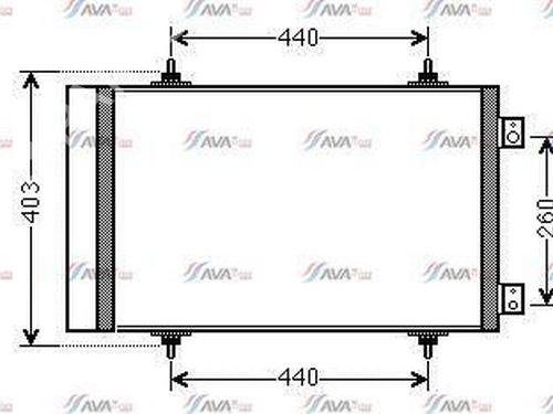 ac-radiator-citroen-c8-ea_-eb_-2002-40024947 main image