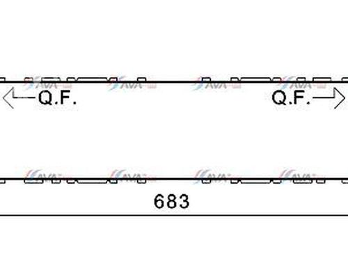 Intercooler BMW 1 (F20) 116 d (116 hp) 30556014