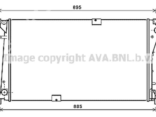 Køler RENAULT TRAFIC II Bus (JL) 2.5 dCi 145 (JL0J) (146 hp) 26629268