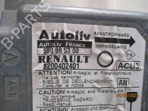 Kollisjonspute styreenhet RENAULT TWINGO I (C06_)  | BP26632275M53 