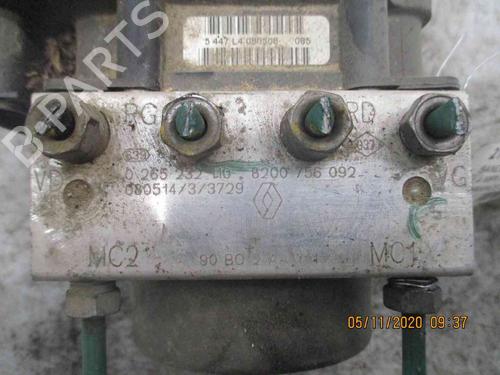 Aggregati ABS DACIA SANDERO 1.4 (BS0C, BS0A, BS0G, BS1F, BS0E) (75 hp) 19716723