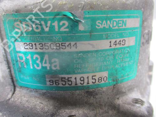 Compressor A/A PEUGEOT 206 Hatchback (2A/C) 1.4 HDi eco 70 (68 hp) 30949210