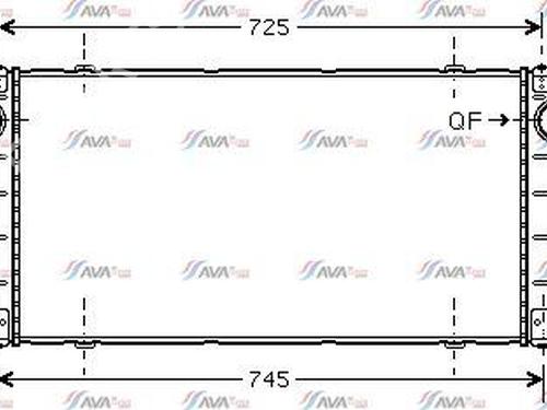 Used Intercooler TOYOTA VERSO (_R2_) 2.0 D-4D (AUR20_, AUR20R) (126 hp) 30310143