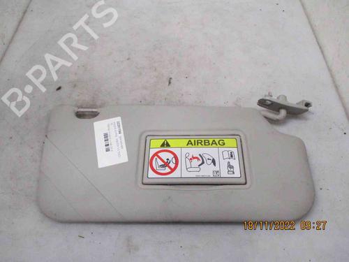 Used Right sun visor FORD FIESTA VI (CB1, CCN) 1.5 TDCi (75 hp) 26624981