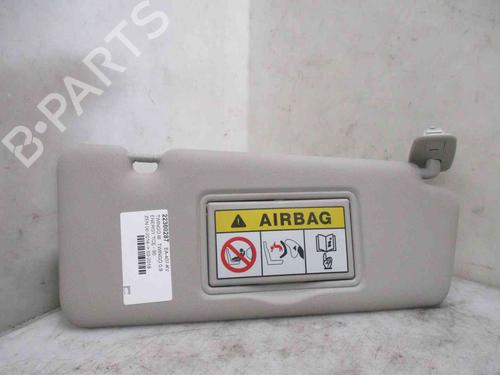 Used Right sun visor RENAULT TWINGO III (BCM_, BCA_) 0.9 TCe 90 (BCM9, BCM2) (90 hp) 26628825