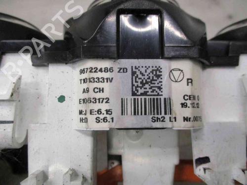 Climate control PEUGEOT 208 I (CA_, CC_) 1.2 VTI 82 | BP19716060I5 