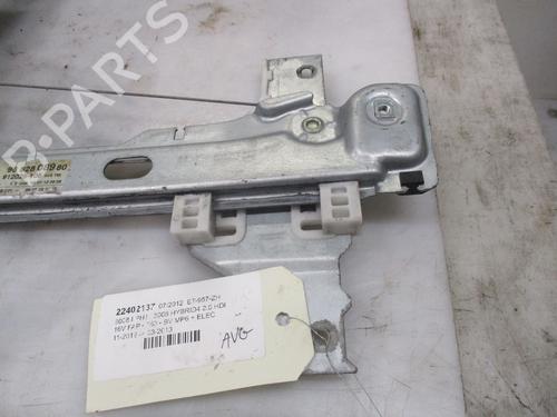 Front left window mechanism PEUGEOT 3008 I MPV (0U_) 2.0 HDi Hybrid4 (0URHCA) | BP26638505C22 