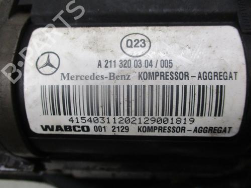 Used Suspension compressor MERCEDES-BENZ E-CLASS T-Model (S211) E 320 T CDI (211.226) (204 hp) 31076289