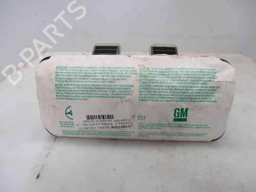 Used Passenger airbag OPEL ZAFIRA A MPV (T98) 1.6 16V (F75) (101 hp) 20205909