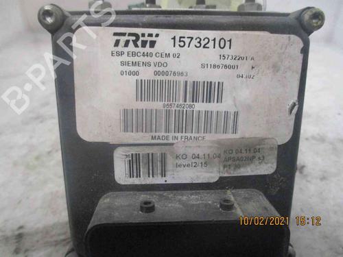 ABS pump PEUGEOT 407 (6D_) 1.6 HDi 110 (6D9HZC, 6D9HYC) | BP20205800M43 