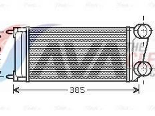 Intercooler Intercooler PEUGEOT 307 (3A/C) 1.6 HDi 110 (109 hp) 24006166 24006166