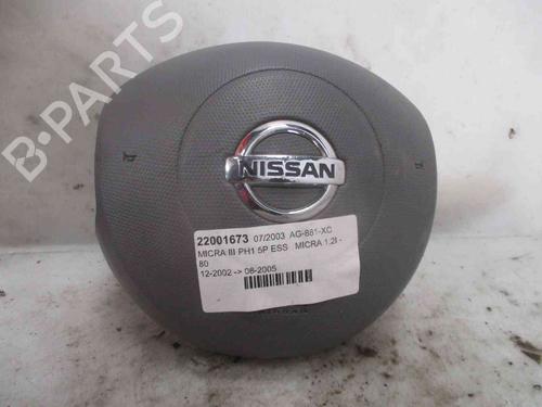 Used Driver airbag NISSAN MICRA III (K12) 1.2 16V (80 hp) 24010295