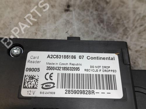 Card reader RENAULT MEGANE III Hatchback (BZ0/1_, B3_) 1.5 dCi | BP29467722E4 