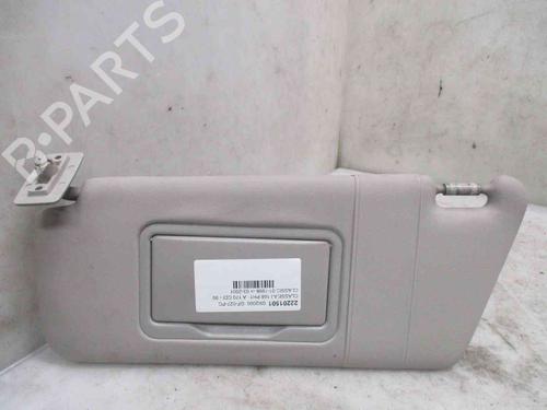 Used Left sun visor MERCEDES-BENZ A-CLASS (W168) A 170 CDI (168.008) (90 hp) 26625525
