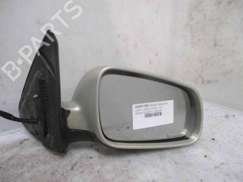 Used Right mirror SEAT LEON (1M1) 1.4 16V (75 hp) 19723005