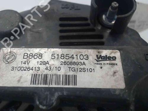 Alternator FIAT PUNTO EVO (199_) 1.3 D Multijet (199AXC1A, 199BXC1A, 199AXT1A, 199BXT1A) | BP26620763M7
