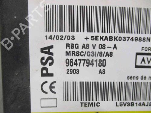ECU airbags CITROËN C3 I (FC_, FN_)  | BP24012571M53 