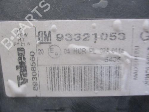 Højre forlygte OPEL MERIVA A MPV (X03) 1.7 CDTI (E75) | BP26636170C29 
