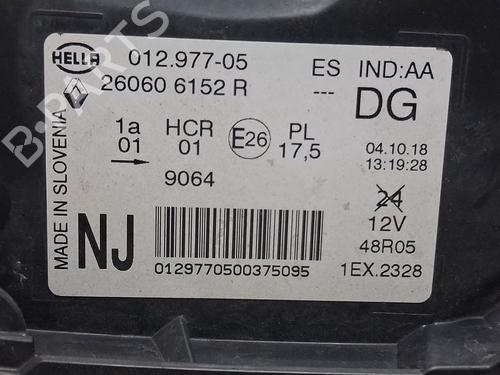 Left headlight RENAULT CAPTUR I (J5_, H5_) 1.5 dCi 90 (J5N4, J5M5, J5MW, J5M6, J5AL, J5AJ) | BP40093857C28  - Image 14