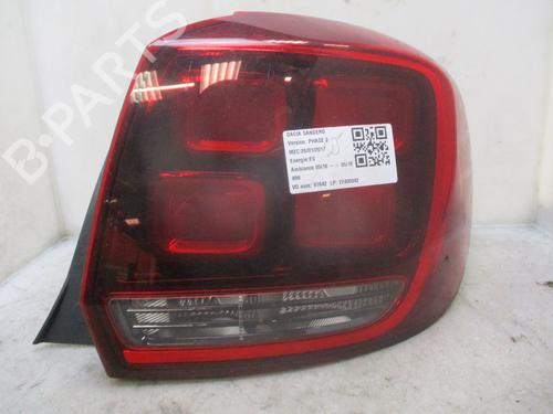 Used Right taillight DACIA SANDERO II 1.5 dCi 75 / Blue dCi 75 (B8JW, B8M4, B8AH, B8M7, B8M6) (75 hp) 24970975