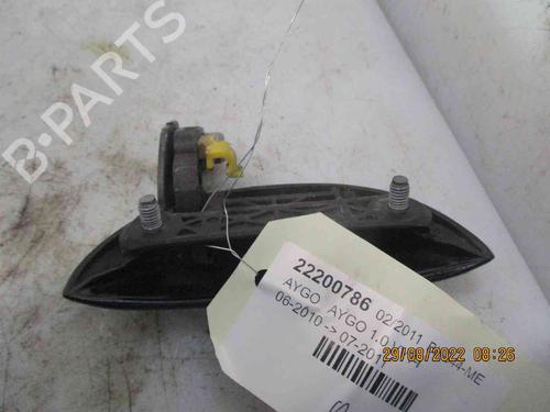 Front left exterior door handle TOYOTA AYGO (_B1_) 1.0 (KGB10_, KGB10R) | BP26624221C128 