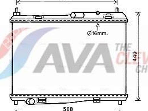 water-radiator-ford-ecosport-2011-2012-2013-2014-2015-2016-2017-2018-2019-2020-2021-2022-31910815 main image