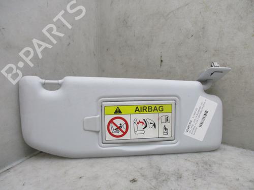 Used Right sun visor PEUGEOT 208 I (CA_, CC_) 1.6 HDi / BlueHDi 75 (75 hp) 26634597