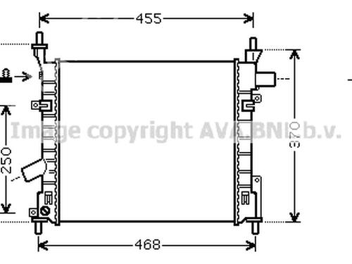 Water radiator FORD KA (RB_) 1.3 i | BP20201574M31 