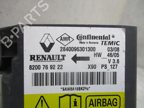 Kollisjonspute styreenhet DACIA LOGAN MCV (KS_) 1.5 dCi (KS0W) | BP26637160M53 