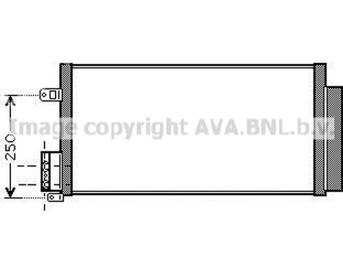 Used AC radiator FIAT GRANDE PUNTO (199_) 1.3 D Multijet (199.AXD11, 199.AXD1A, 199.AXD1B,... (90 hp) 26623110