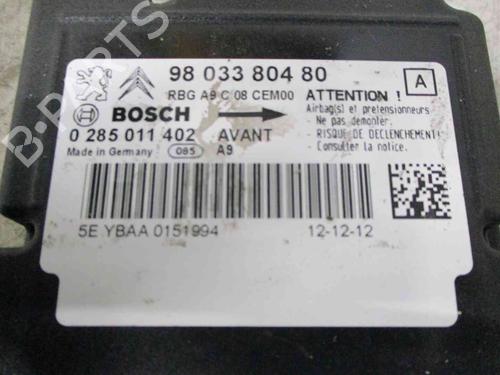 ECU airbags PEUGEOT 208 I (CA_, CC_) 1.2 VTI 82 | BP19716059M53 