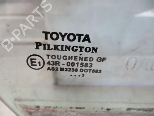 Front right door window TOYOTA YARIS (_P13_) 1.5 Hybrid (NHP130_, NHP130) | BP27216611C19 