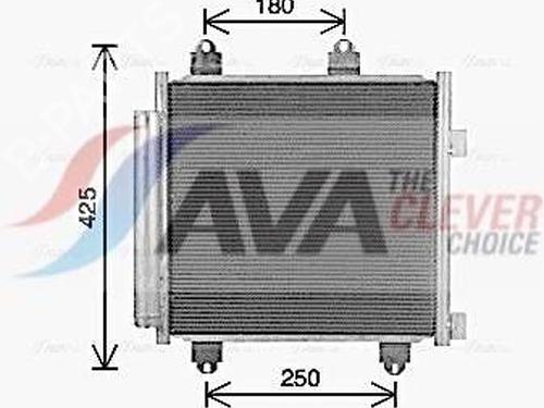 Used AC radiator AC radiator TOYOTA AYGO (_B4_) 1.0 VVTi (KGB40) (72 hp) 34528144 34528144
